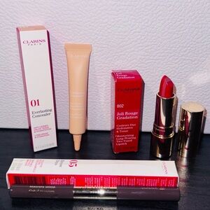 Clarins 3p Makeup Set - Brand New in Box